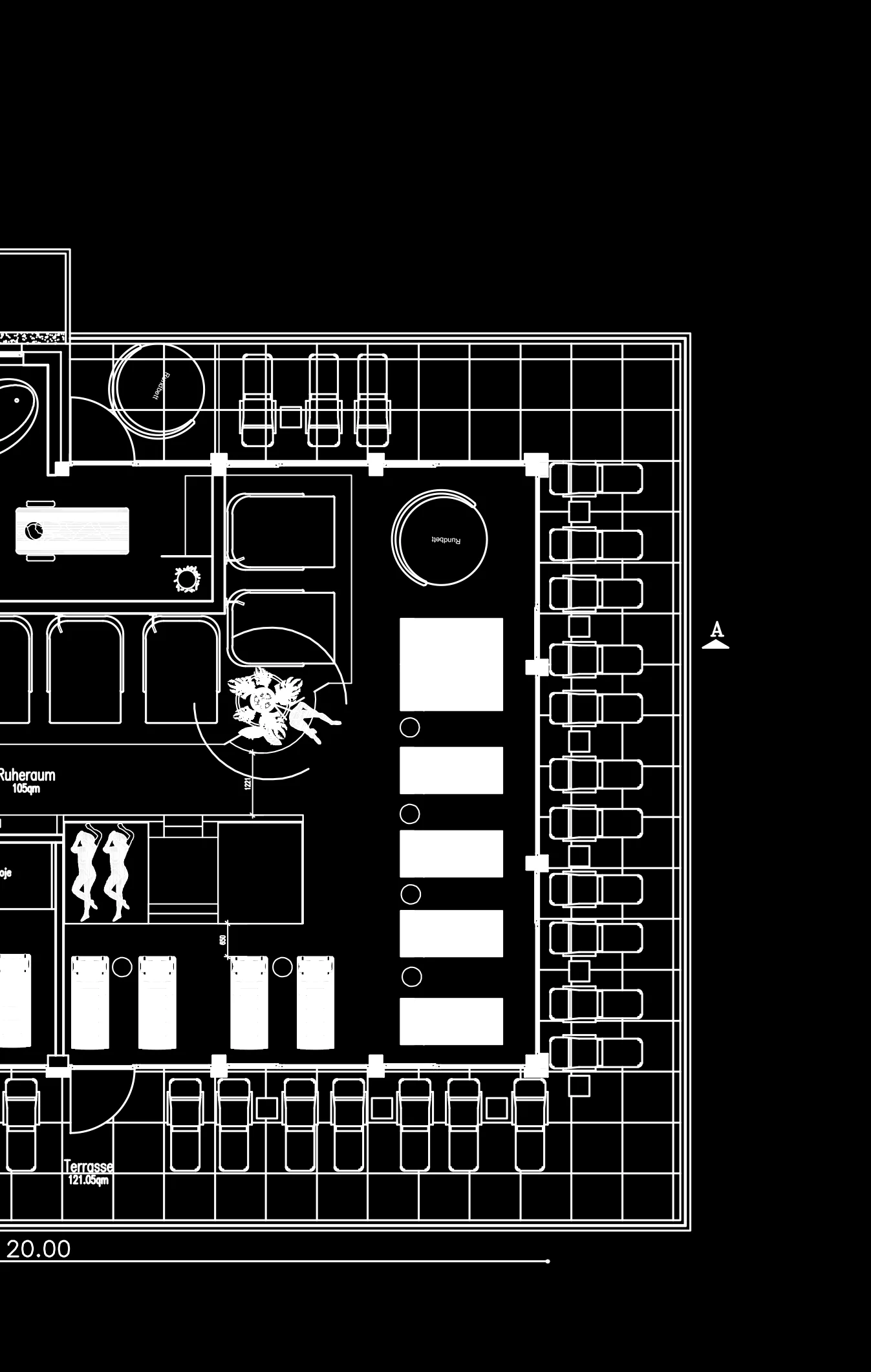 Private Wellness Terrace — plan