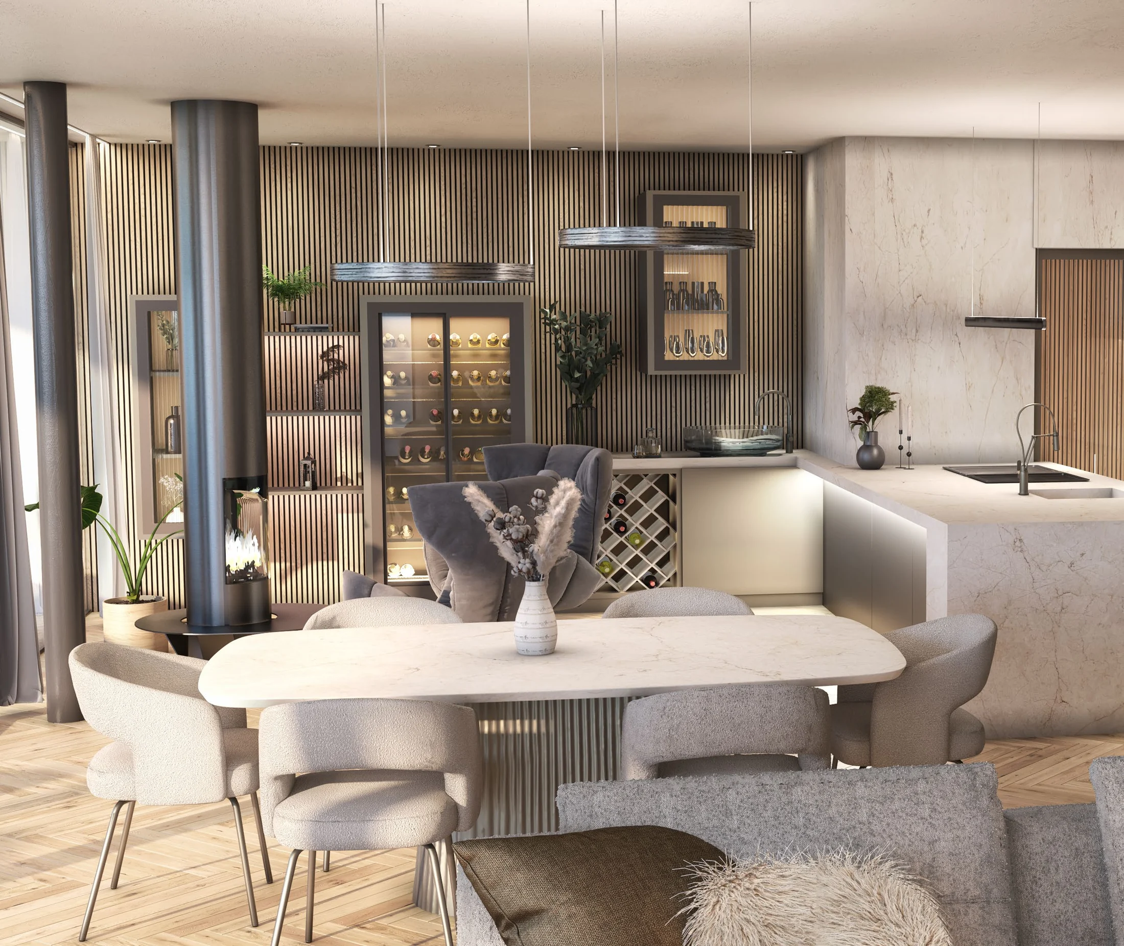 Contemporary residence
