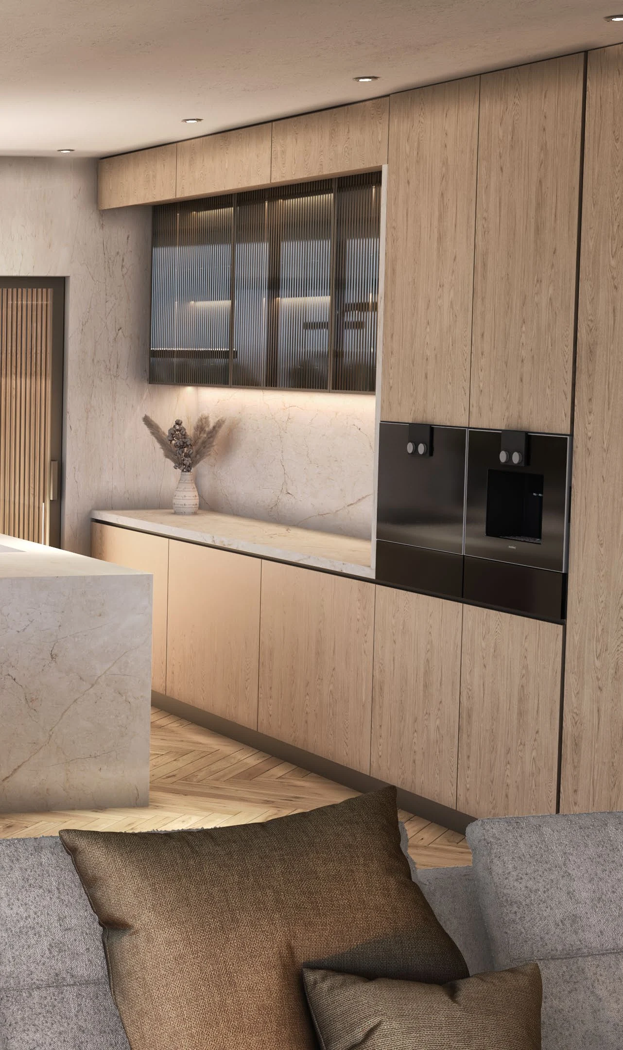 Contemporary Private Residence detail